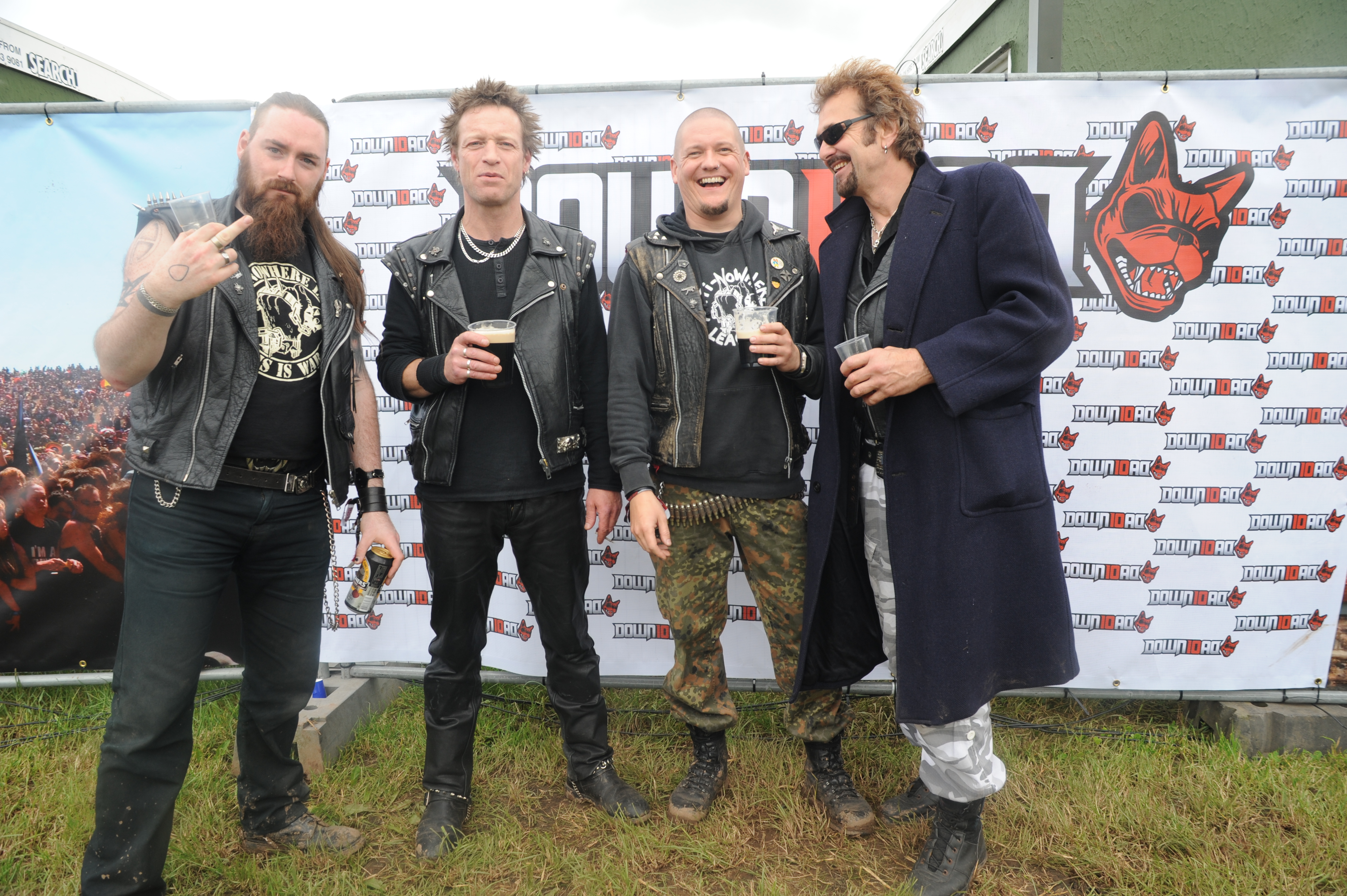 Anti-Nowhere League After gig interview at Download